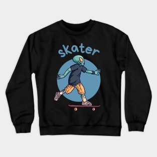 Skater Crewneck Sweatshirt